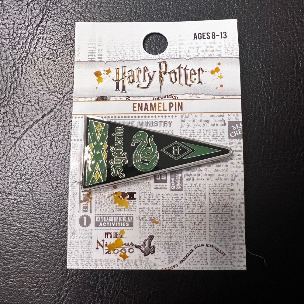 Harry Potter Slytherin Enamel Pin Loungefly Ages 8-13